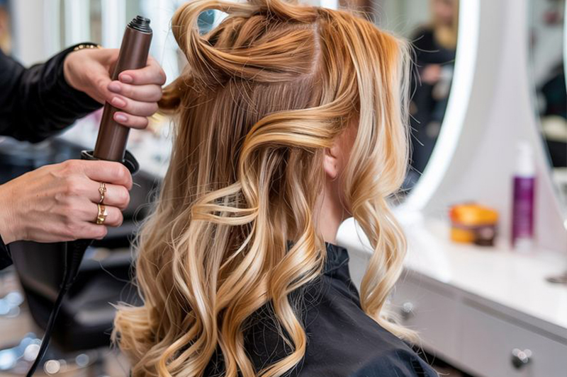 Balayage and highlights by Nisha Beauty Salon Kuwait